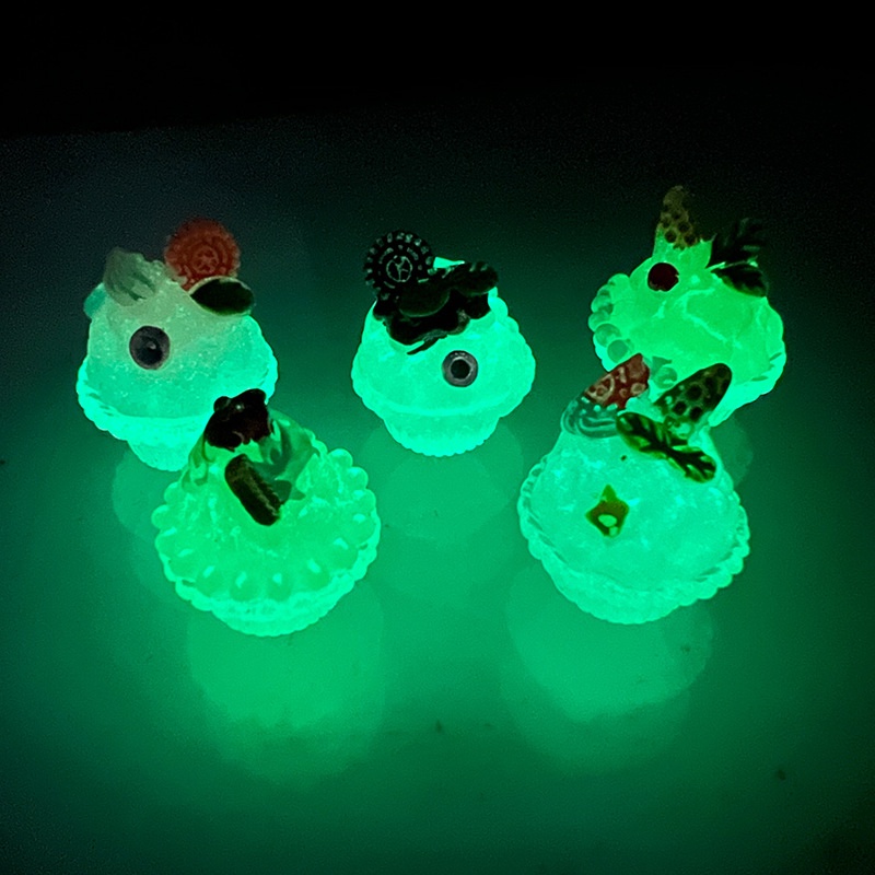 Set 5 Quả Cầu Resin Huỳnh Quang DIY Thời Trang ifashion365