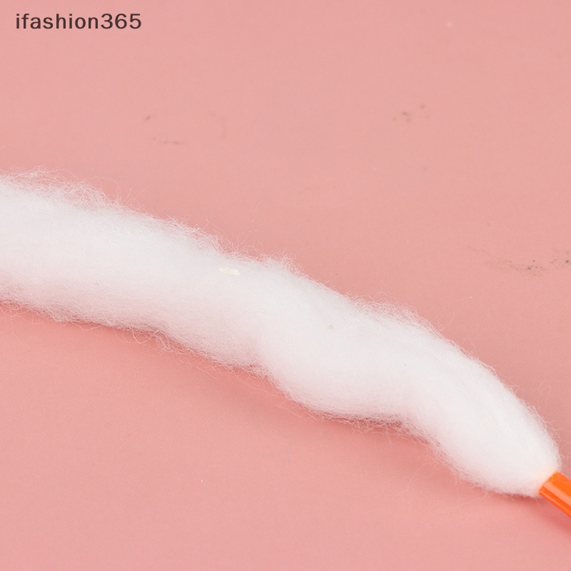 Túi 10 Bông Tẩy Trang Bằng Cotton Họa Tiết Kẻ Sọc Dễ Sử Dụng DIY ifashion365