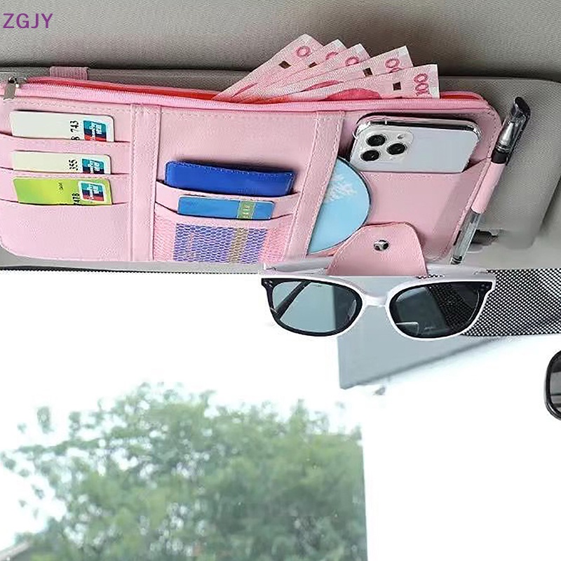 Túi Đựng Kính Mát Gắn Tấm Che Nắng Xe Hơi Mới