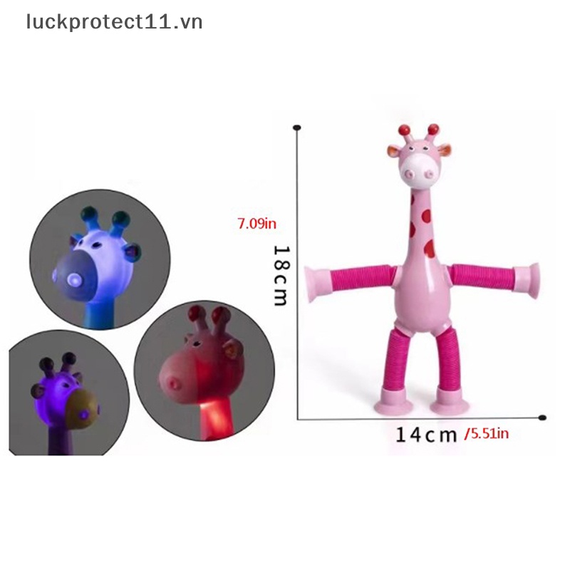 # Dây Cáp 3C &amp; NEW 3C # Đồ Chơi Xếp Hình Hươu Cao Cổ Ống Hút Hoạt Hình Mới Lạ