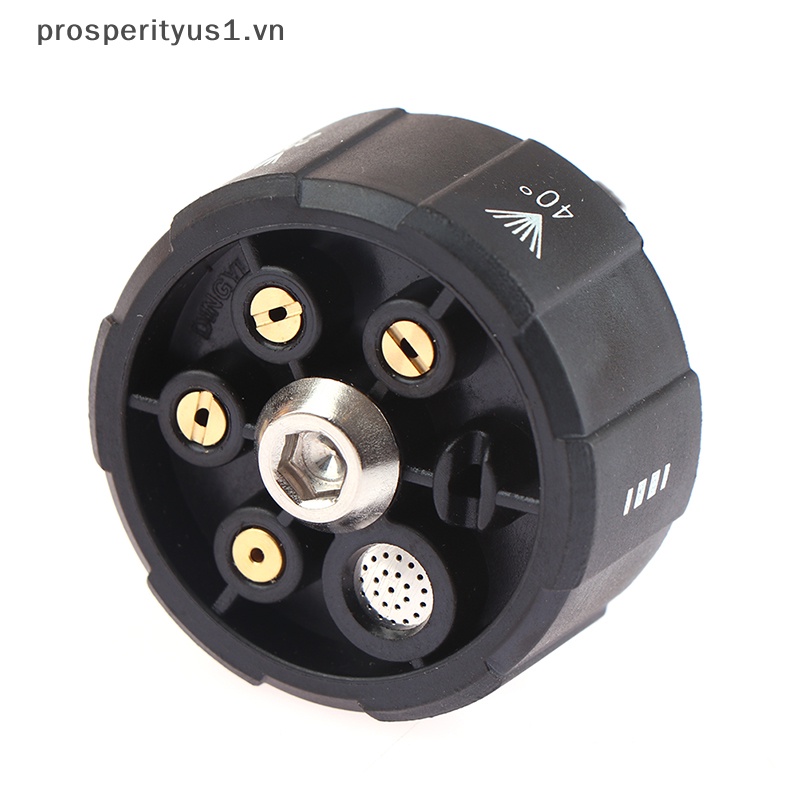 Vòi Phun Nước Áp Suất Cao 6 Trong 1 Có Thể Điều Chỉnh 1 / 4inch Bằng Nhựa