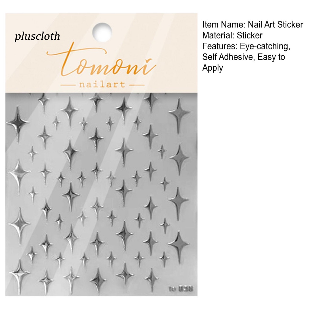 Miếng Dán Trang Trí Móng Tay Tự Dính Không Phai Màu Phong Cách Ins DIY 5D