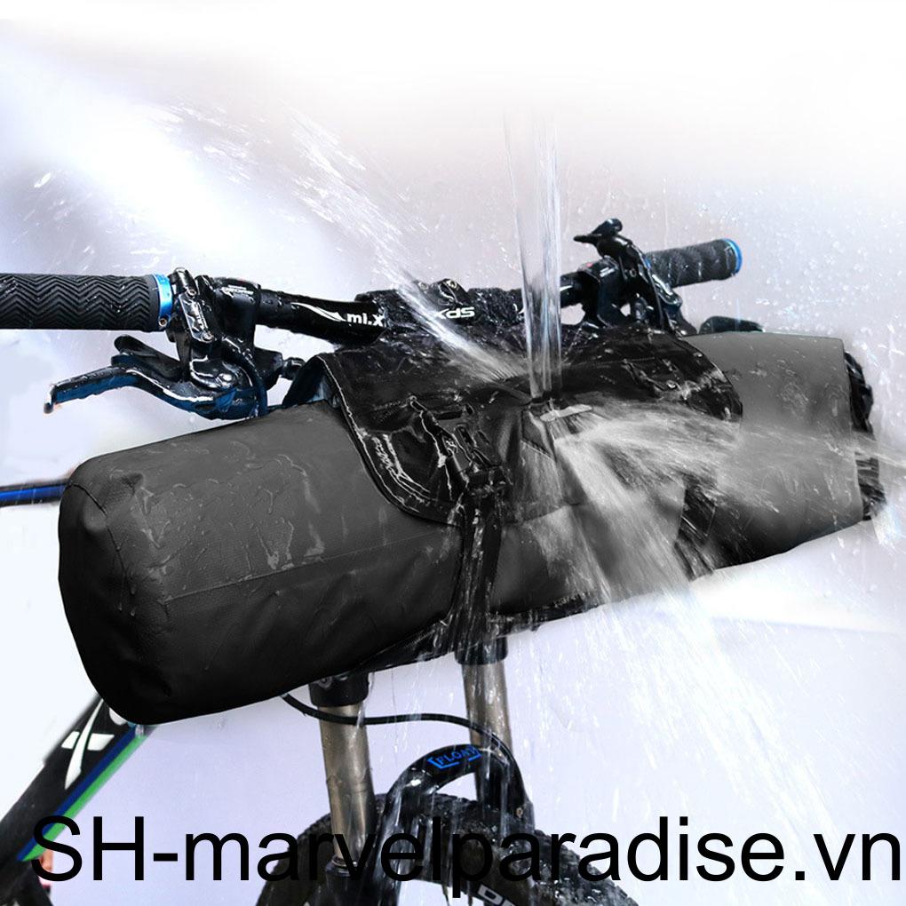 Túi Đựng Đồ Cỡ Lớn Màu Sắc Trơn Gắn Tay Lái Xe Đạp