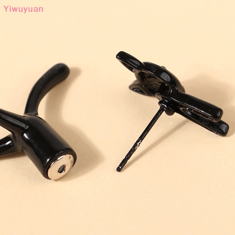 1 Đôi Bông Tai Hình Mèo Đen Đáng Yêu Cho Nữ