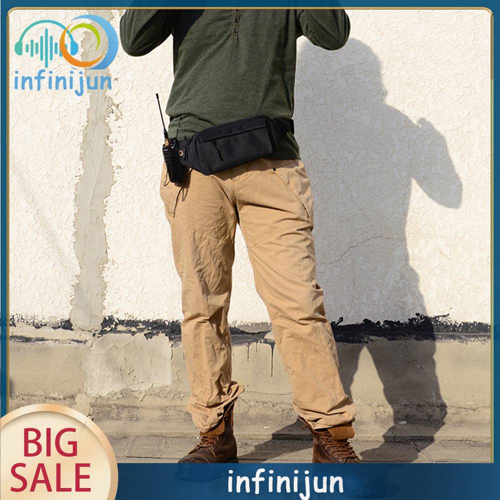 Túi Đeo Hông Thể Thao Chống Trộm Bằng Nylon