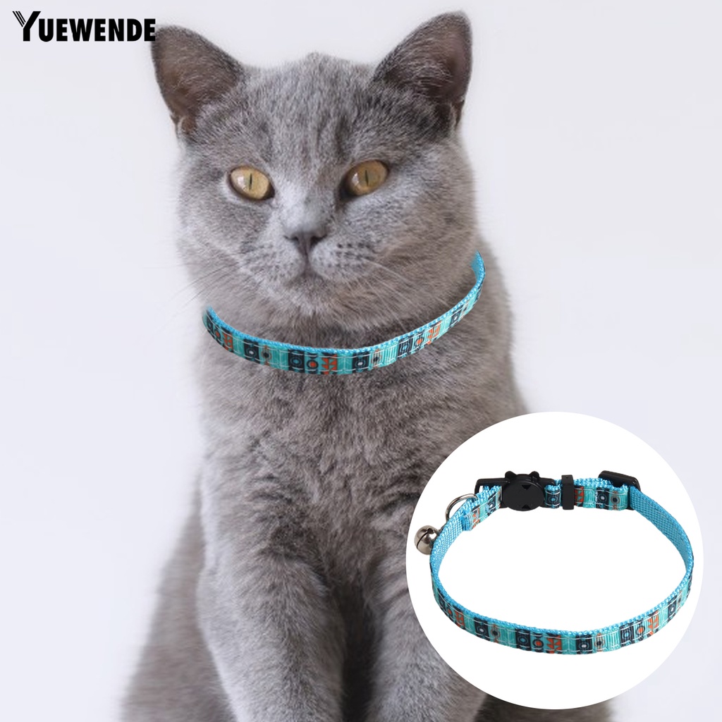 Yq.e Vòng Cổ Bằng Polyester Chống Mài Mòn Chống Mài Mòn In Họa Tiết Sáng Tạo Làm Phụ Kiện Chụp Ảnh Cho Thú Cưng