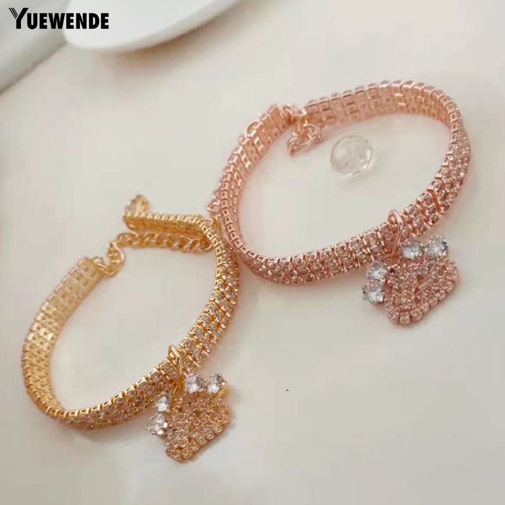 Vòng Cổ Đính Đá Lấp Lánh Chống Dao Rách Dành Cho Thú Cưng YQ.E