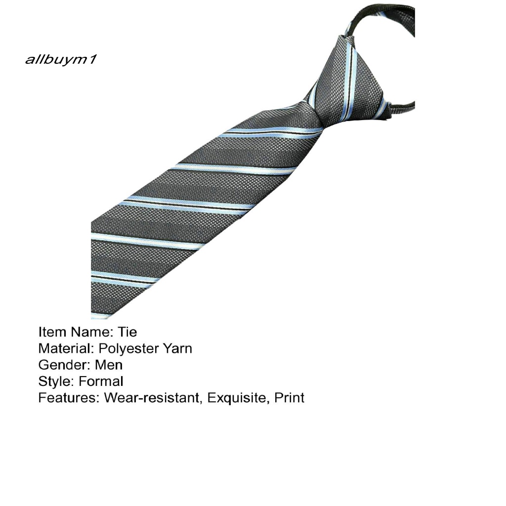 (Allbuy) Cà Vạt Lụa Trơn Phụ Kiện Quần Áo Cho Nam Mặc Hàng Ngày Đám Cưới