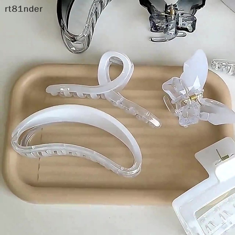 Kẹp Tóc Càng Cua Màu Gradient Phong Cách Hàn Quốc Thanh Lịch Thời Trang Cho Nữ