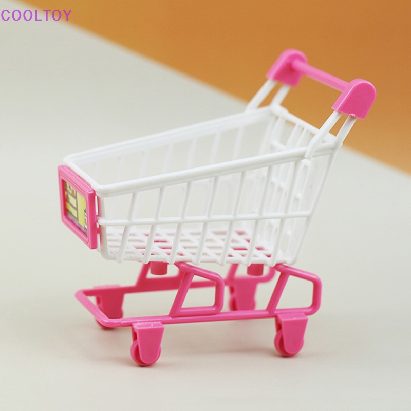 Cooltoy Mô Hình Xe Đẩy Siêu Thị Mini Tỉ Lệ 1: 12 Cho Nhà Búp Bê