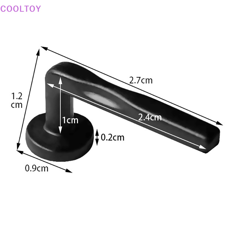 Bộ Tay Nắm Cửa Mini COOLTOY 1: 6 Cho Nhà Búp Bê ob11