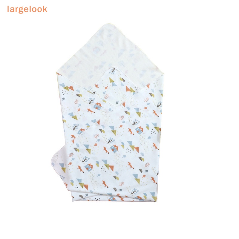 Chăn Quấn 83x83cm Bằng Cotton Nguyên Chất In Họa Tiết Dễ Thương Cho Bé Sơ Sinh