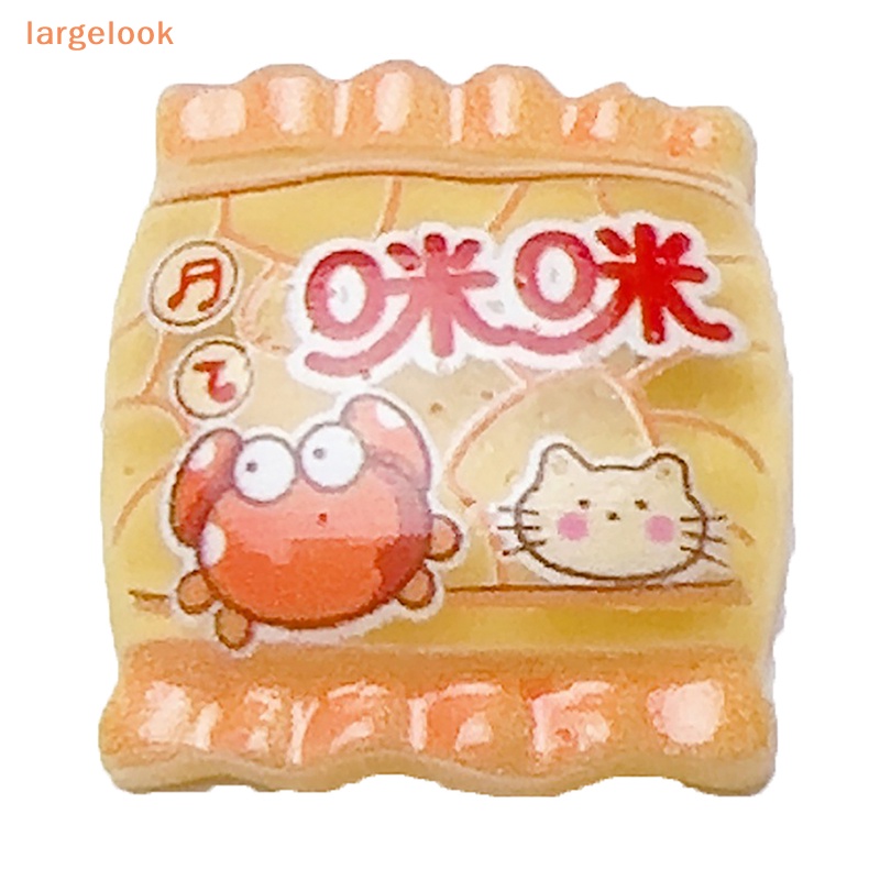 [Biglook] Set 5 Kẹp Tóc Trang Trí Điện Thoại / Giày Bằng Gel Resin Mini Màu Kẹo Phát Quang DIY