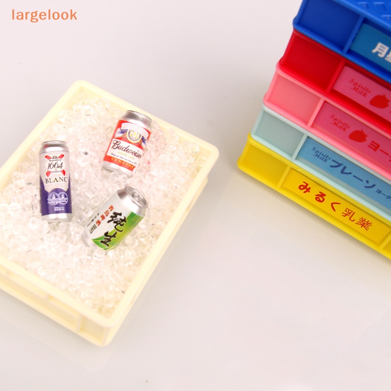 Mô Hình Giỏ Bánh Mì / Sữa Mini Để Bàn Trang Trí Nhà Búp Bê