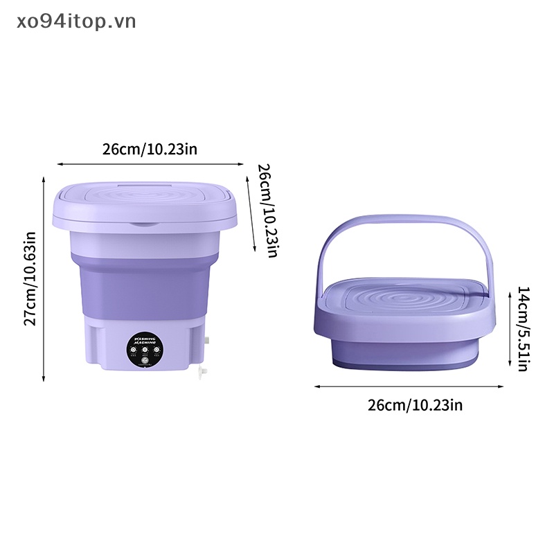 Máy Giặt XOITOP Mini Sức Chứa Lớn Với 3 Chế Độ Làm Sạch Sâu