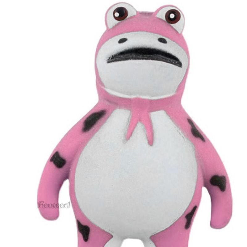 [Fenteer1] Đồ Chơi Bóp Mềm Không Vỡ Hình Chú Ếch Cho Tiệc Tùng