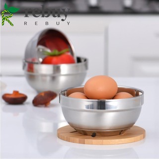 Tô Inox Hai Lớp Cách Nhiệt Chống Gỉ Thân Thiện Với Môi Trường Cho Nhà Bếp