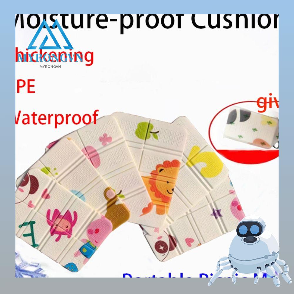 Bộ 2 Thảm Dày Dặn Chống Thấm Nước Có Thể Gấp Gọn Tiện Dụng Mang Theo Du Lịch Cắm Trại