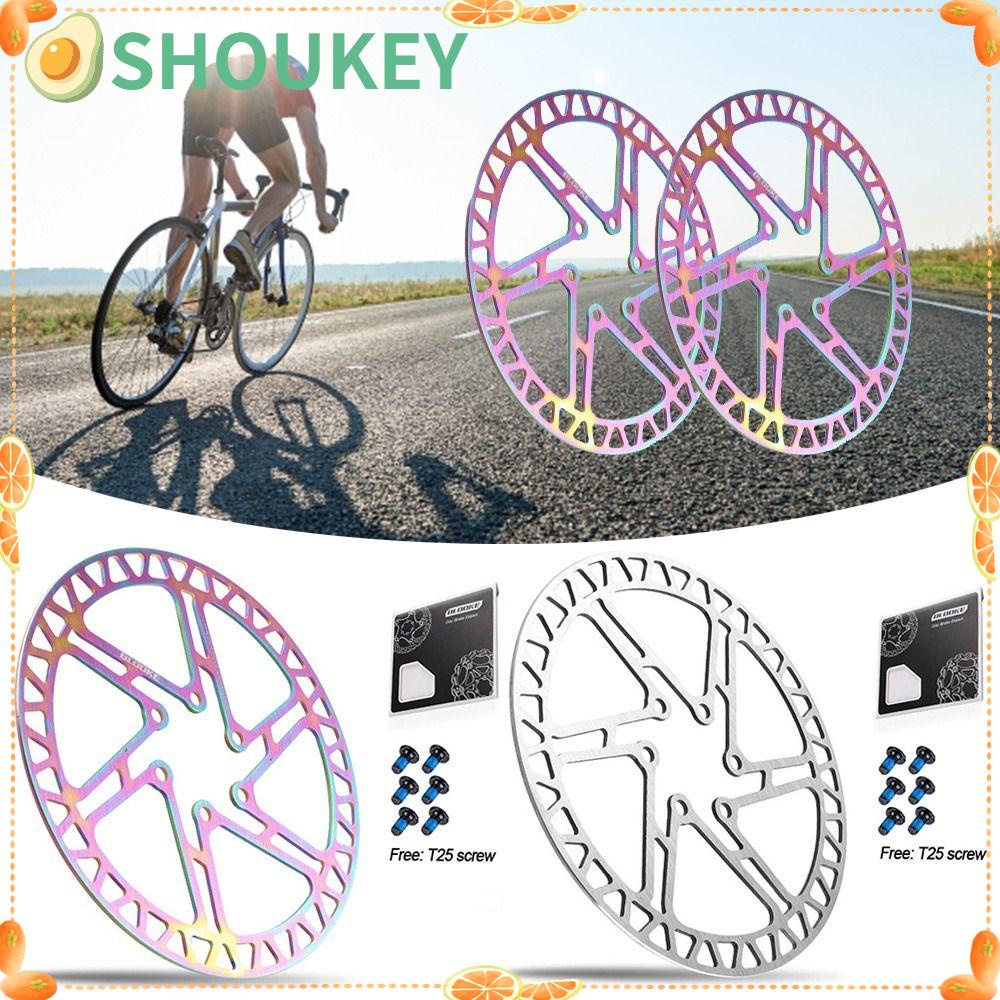 Phanh Đĩa SHOUKEY Rotor 2 Màu Cho Xe Đạp Leo Núi