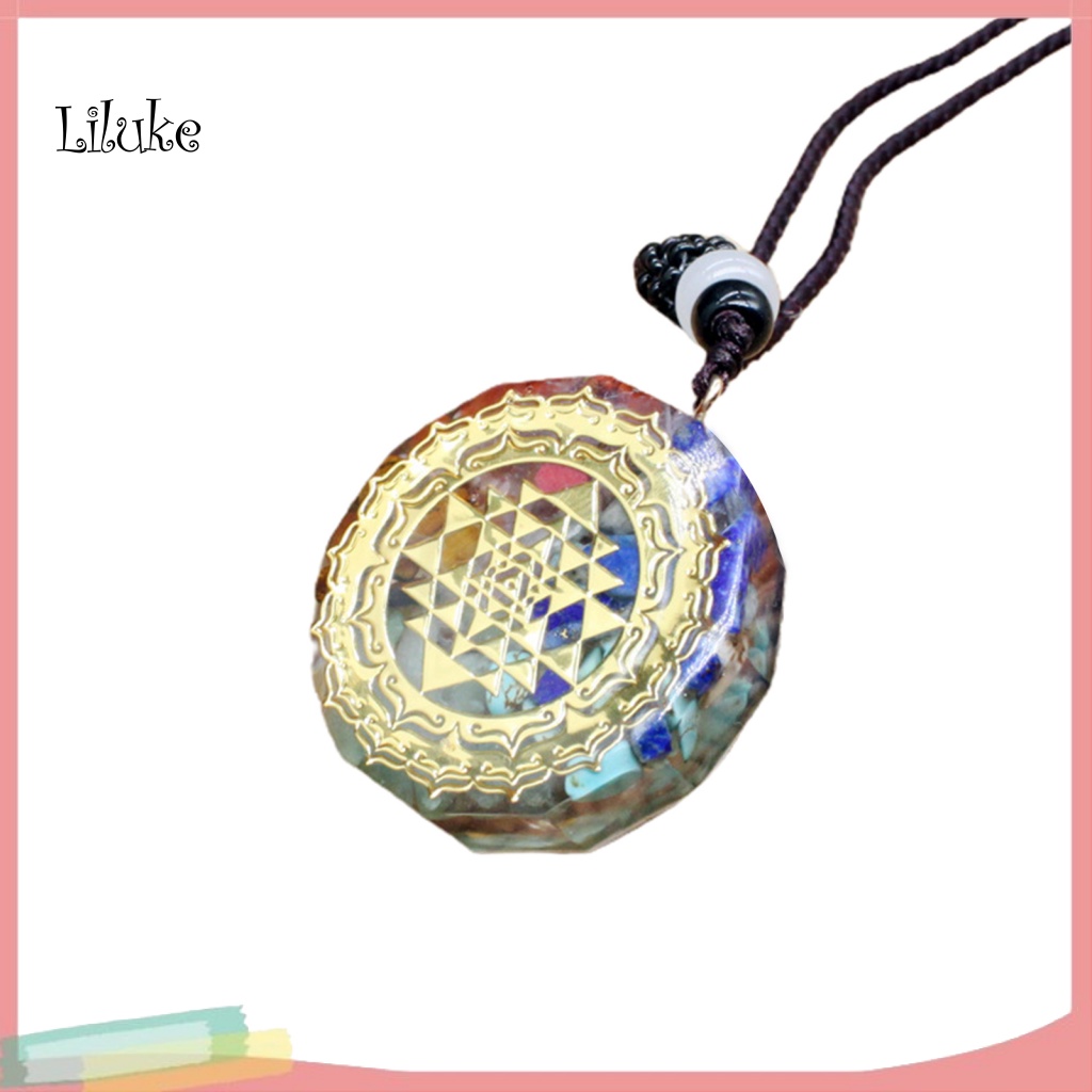 Vòng cổ 7 Viên Đá Thiền Yoga Độc Đáo