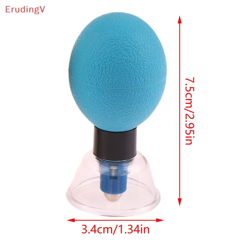 1 Cốc Giác Hơi Mát Xa Chân Không Cellulite Đầu Cao Su Phong Cách Trung Hoa