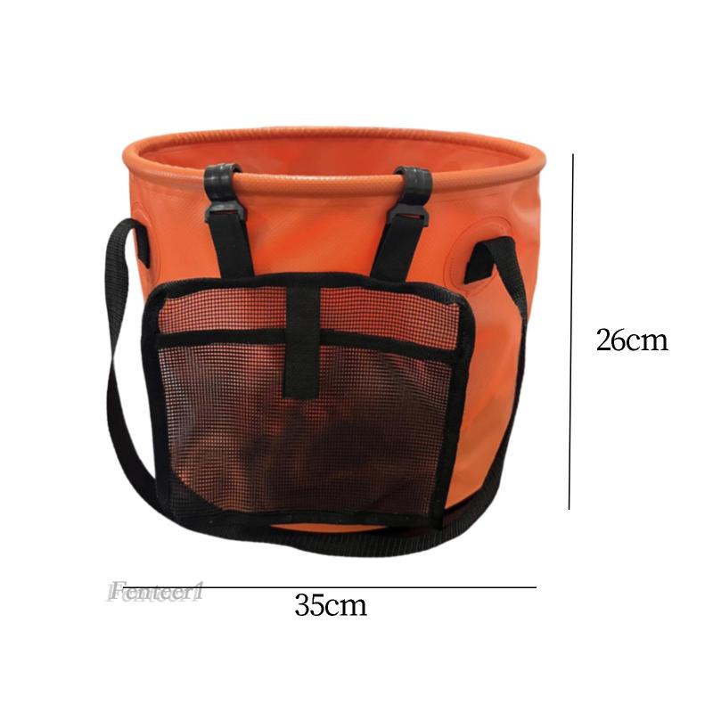 1 Xô Đựng Nước Có Thể Gấp Gọn Tiện Dụng Cho Hồ Bơi / Cắm Trại