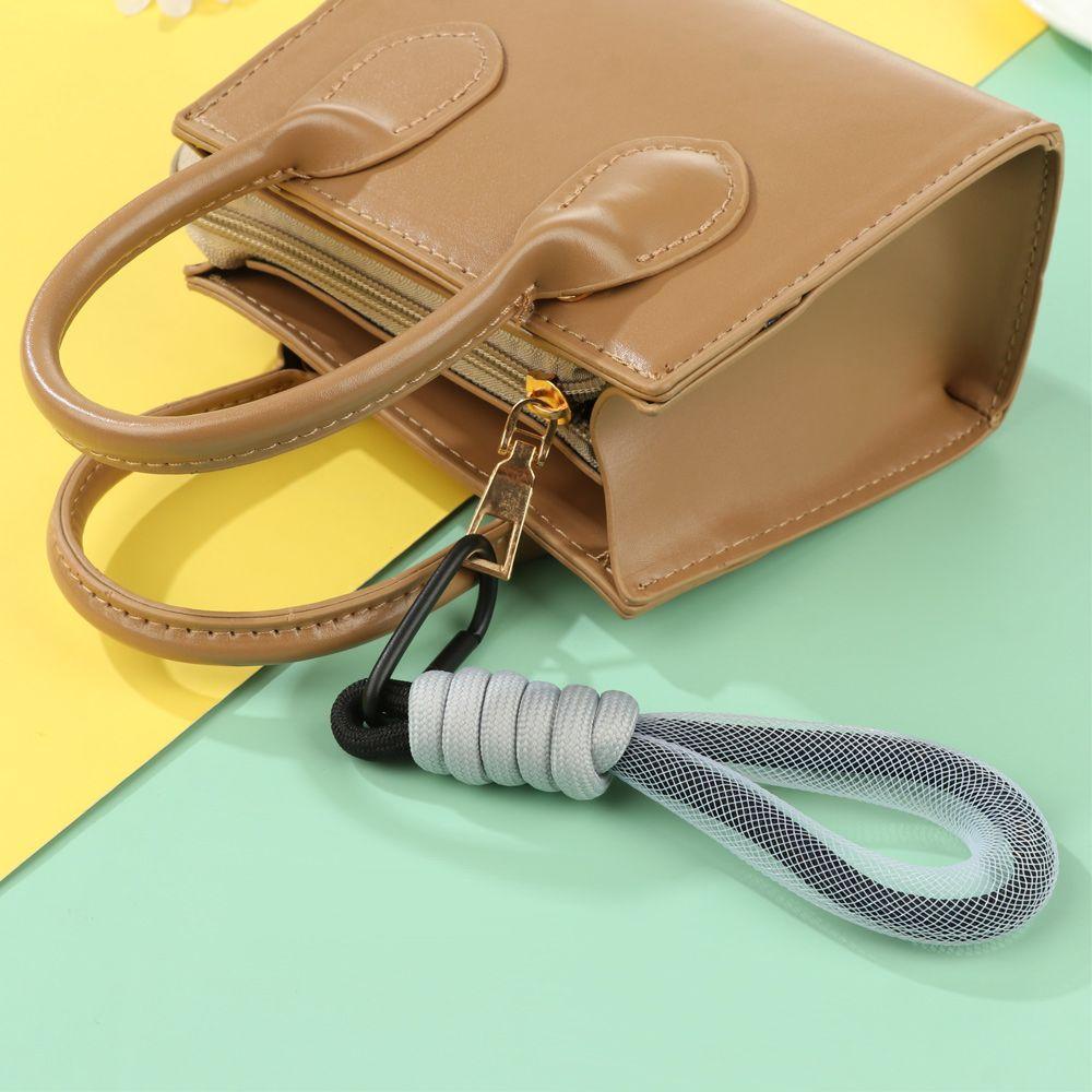 SHOUHOU Dây Treo Túi Xách Màu Dạ Quang Dễ Thương Keychain điện Thoại Di động Lanyard