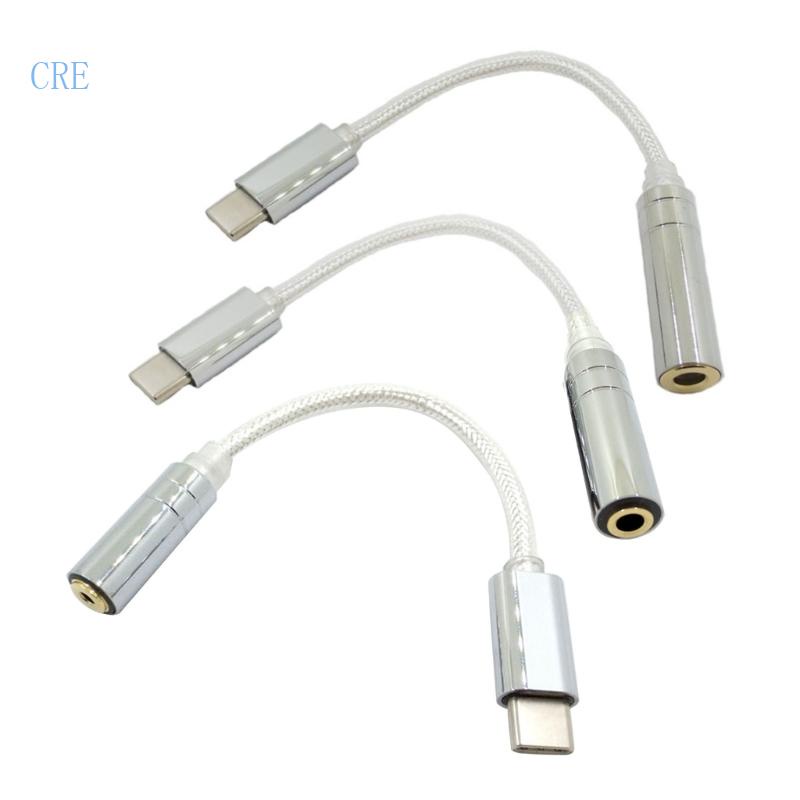 Dây Cáp Chuyển Đổi Cổng Type-C Sang Cổng USB 3 5mm 2 5mm 4 4mm Chuyên Dụng Cho Tai Nghe