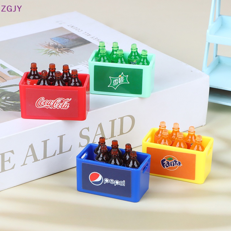 Mô Hình Chai Nước Mini 1 / 12 Dùng Trang Trí Nhà Búp Bê Mới