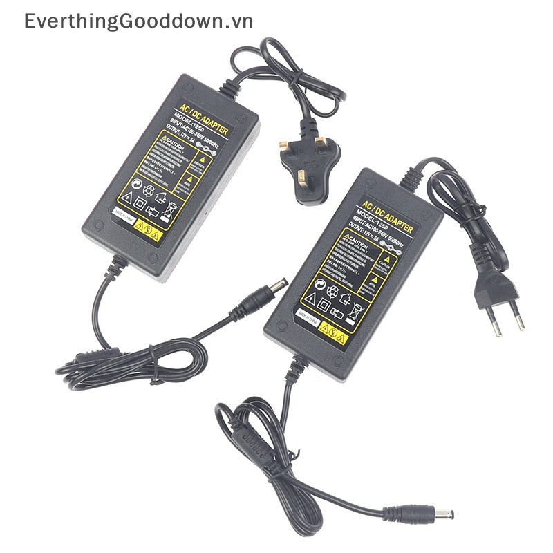 Bộ Chuyển Đổi Nguồn Điện AC 100V-240V 60W 12V 5A DC