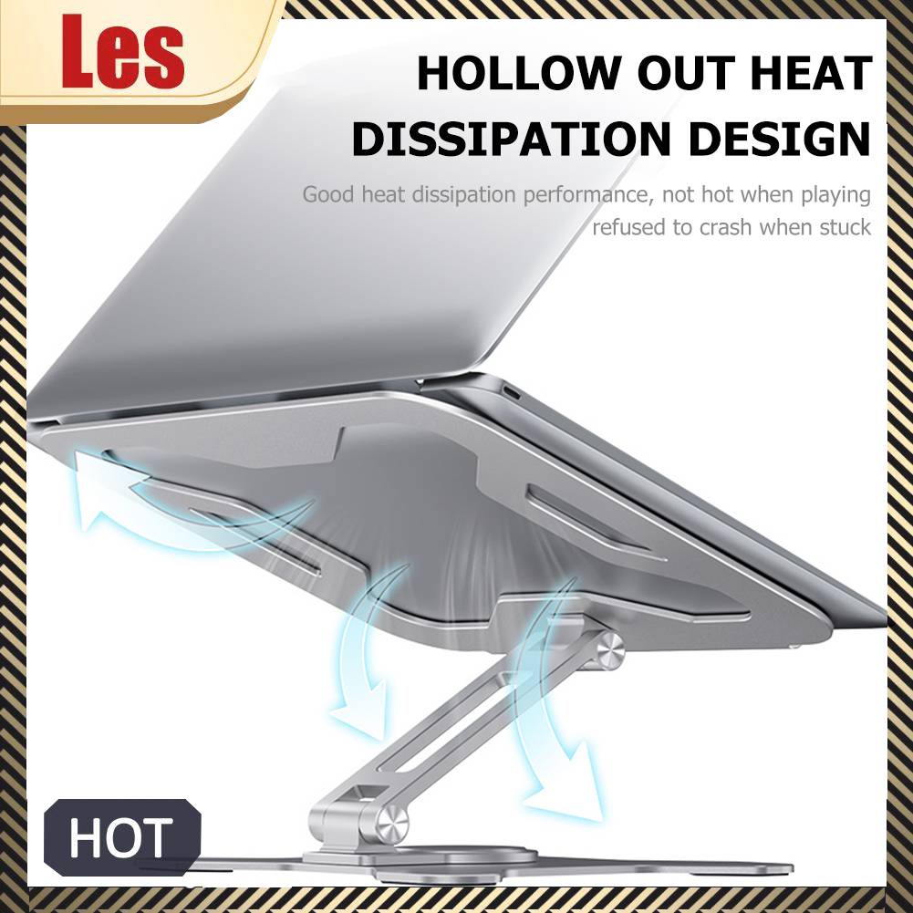 Giá Đỡ Laptop / MacBook / iPad Thiết Kế Tản Nhiệt Chống Trượt Có Thể Gấp Gọn Tiện