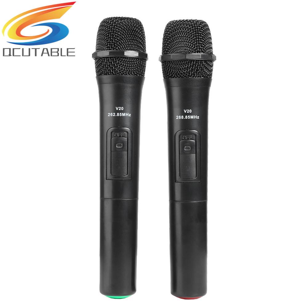 Set 2 Bộ Khuếch Đại Âm Thanh Micro Cầm Tay 20m Chuyên Dụng Cho Tiệc Cưới DJ