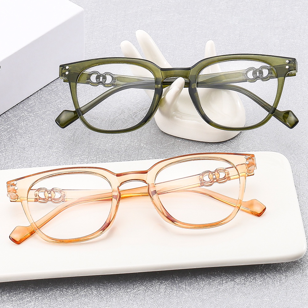 Kính Mát Gọng Vuông Phong Cách Retro Thời Trang Cho Nam Nữ