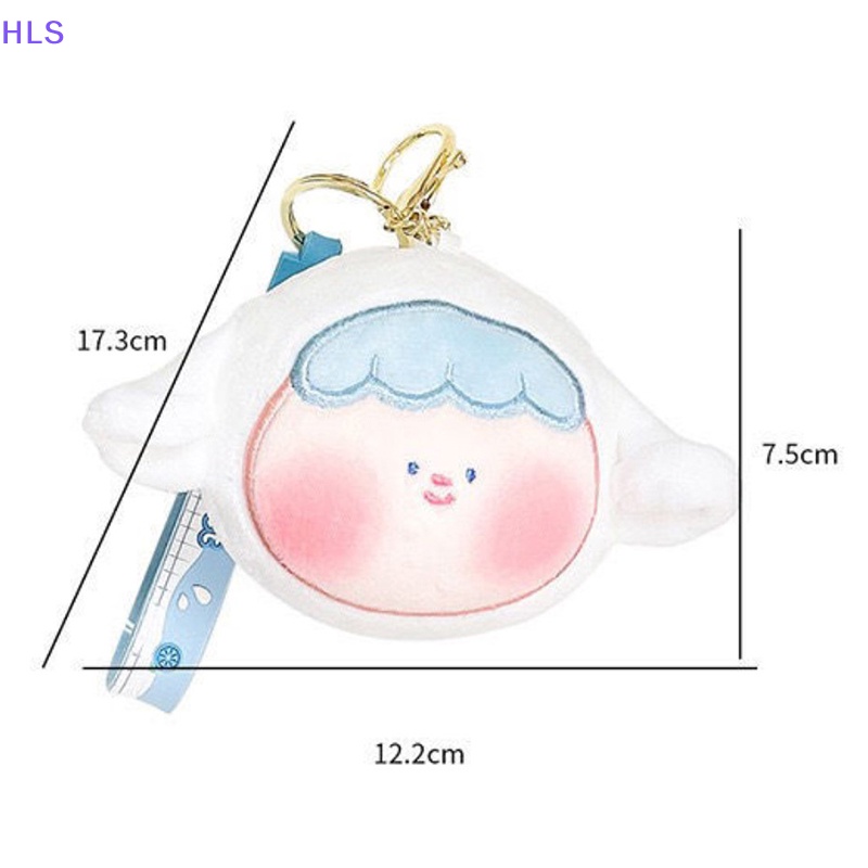 Móc Khóa Hình Trái Cây Hoạt Hình Nhồi Bông Đáng Yêu