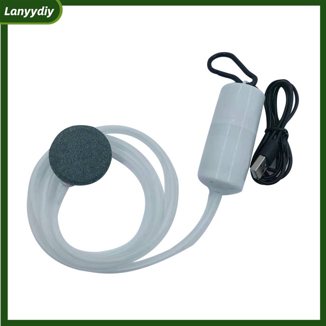 Máy Bơm Oxy Mini Siêu Êm Sạc Usb Cho Bể Cá
