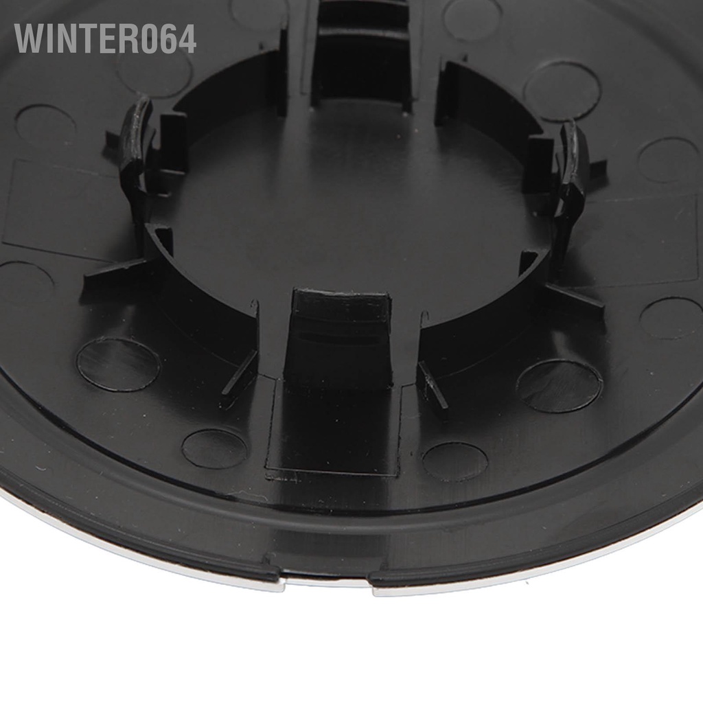 Winter064 Nắp Hup Bánh Xe Trung Tâm Có Viền Mạ Chrome 68078419AC Chịu Nhiệt Thay Thế Cho FIAT 500