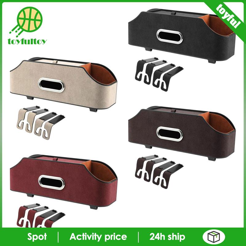 [Toyfulcabin] Giá Đỡ Cốc / Khăn Ăn Gắn Ghế Ngồi Xe Hơi Chống Mài Mòn Phong Cách