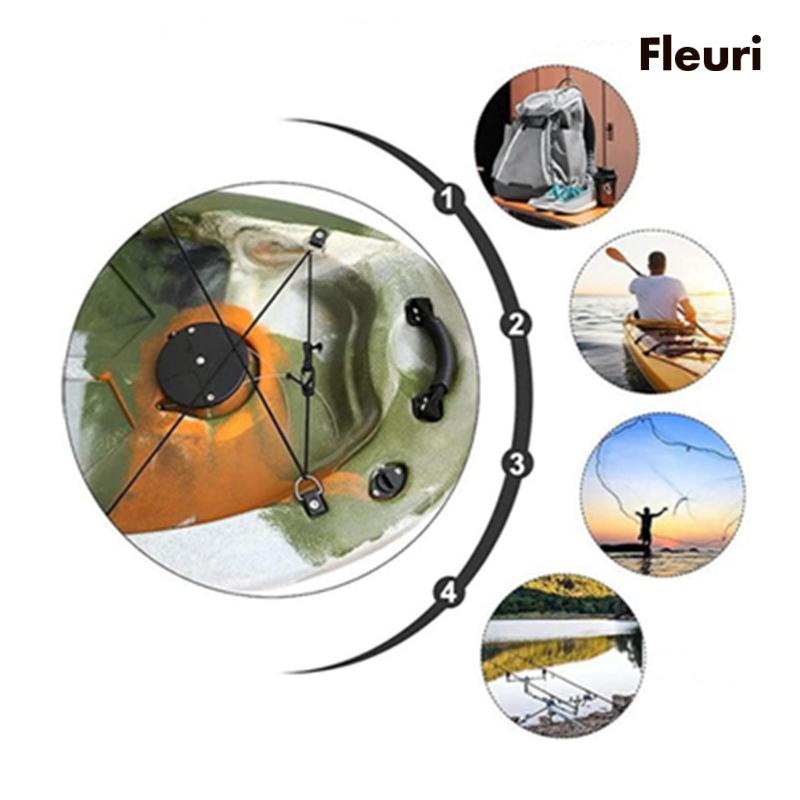 Bộ Dây Bungee Chữ D Bền Bỉ Dành Cho Thuyền Kayak / Câu Cá