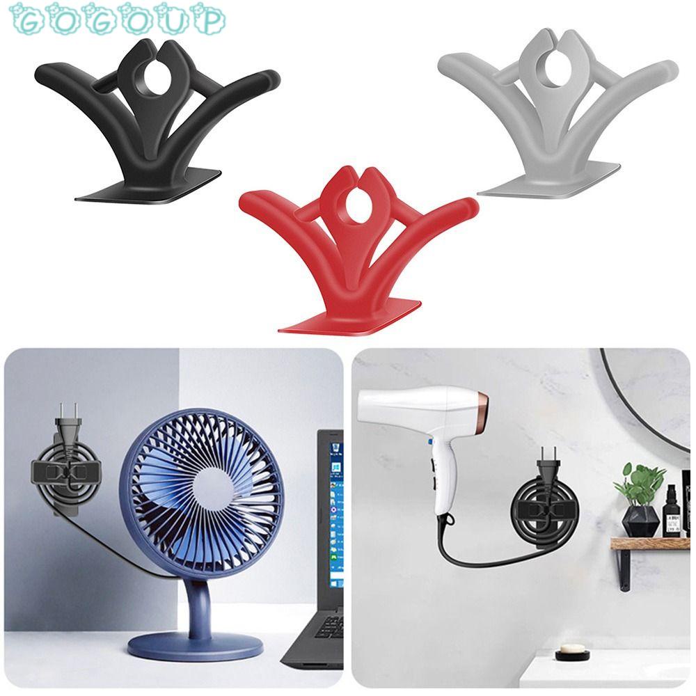 GOGOUP Giá Đỡ Cố Định Dây Cáp Sạc / Tai Nghe Để Bàn Tiện Lợi