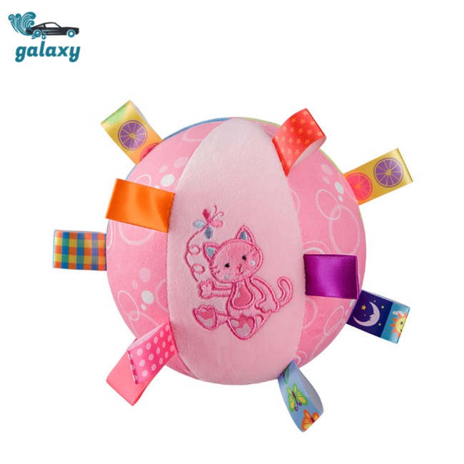 Galaxy Đồ Chơi Quả Bóng Lục Lạc Hình Chú Chó Nhồi Bông Mềm Mại Thoải Mái Giúp Giảm Căng Thẳng