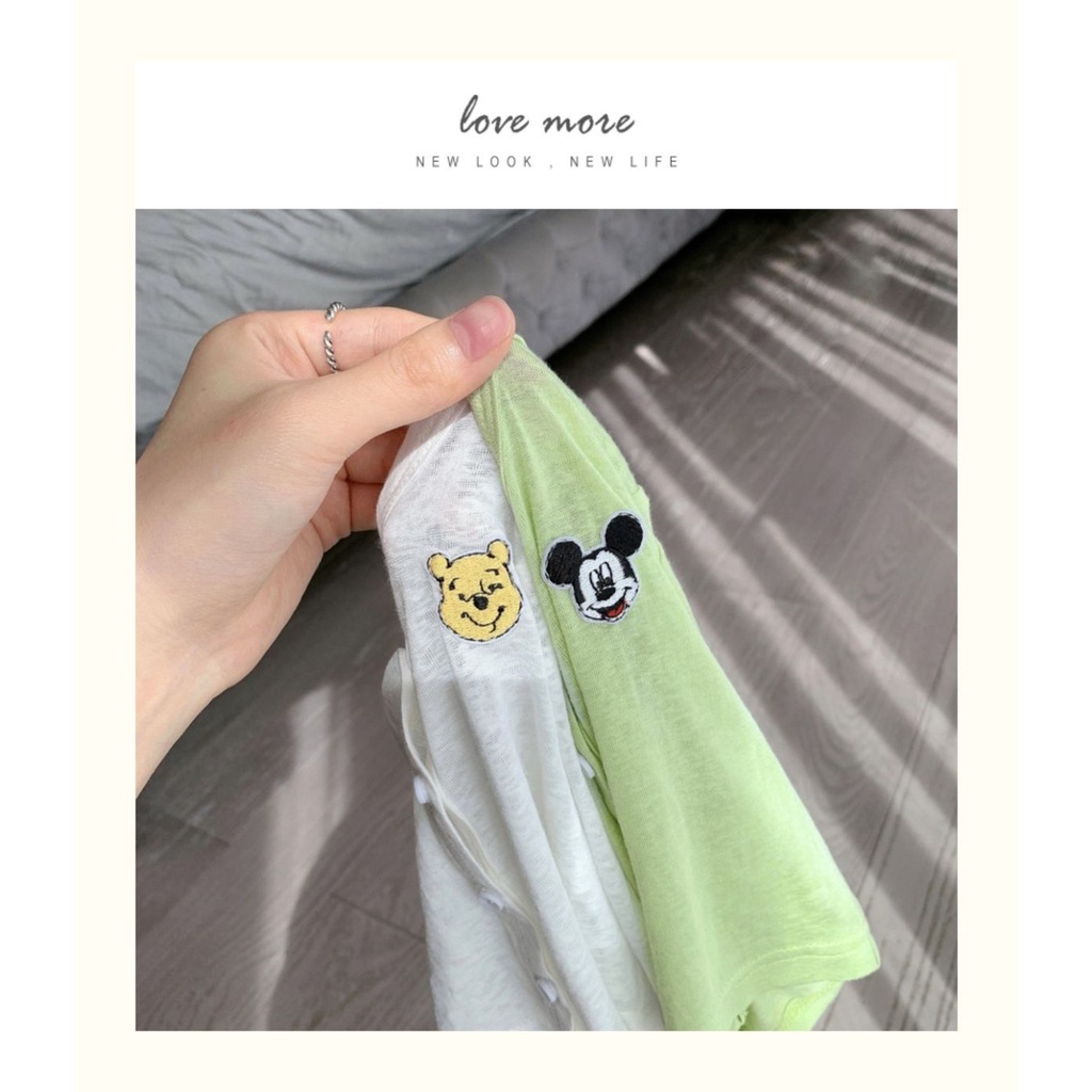 Áo Khoác Cardigan Mỏng Chống Nắng Thời Trang Mùa Hè Cho Bé