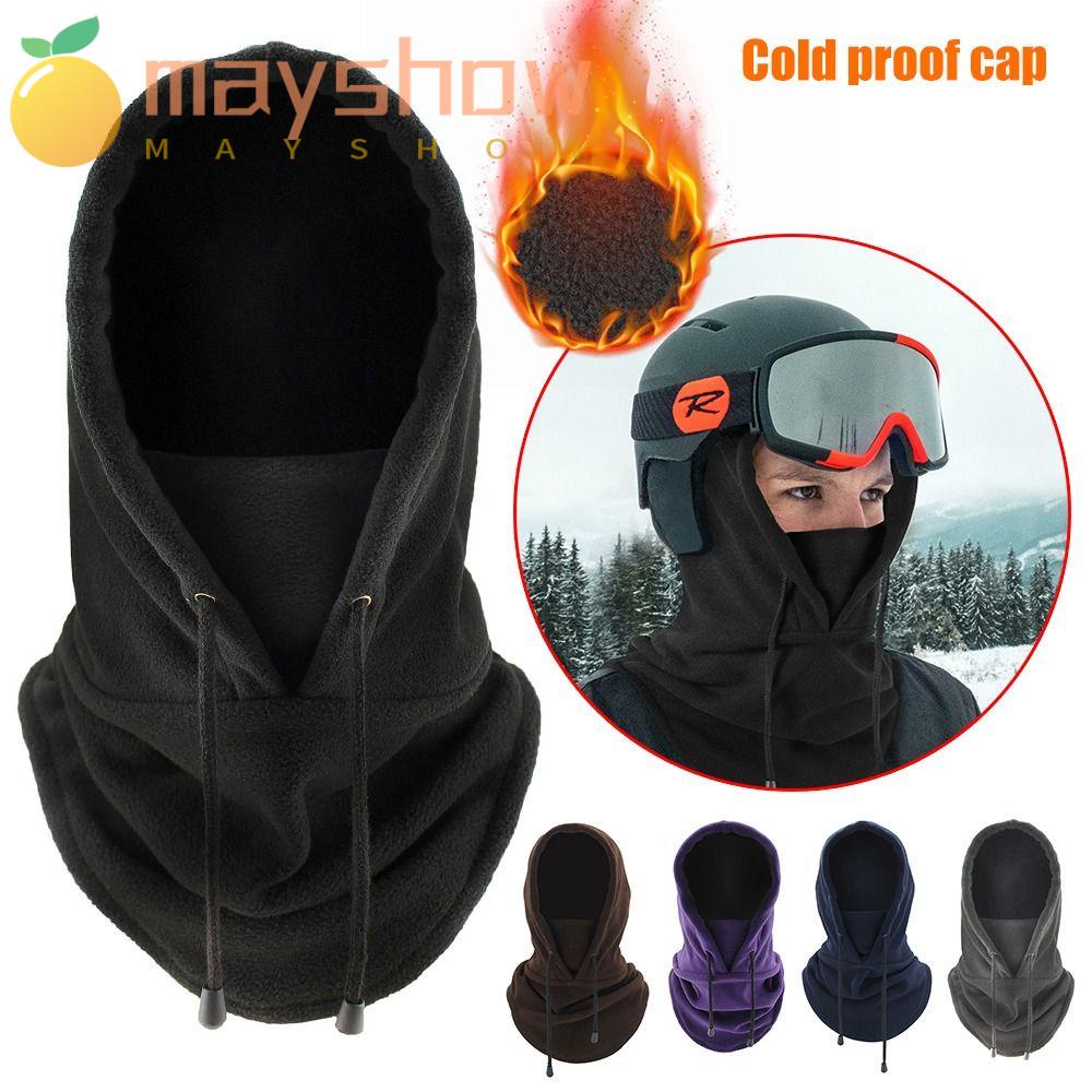 MAYSHOW Mũ Chống Bụi Giữ Ấm Tiện Dụng Khi Đi Xe Đạp