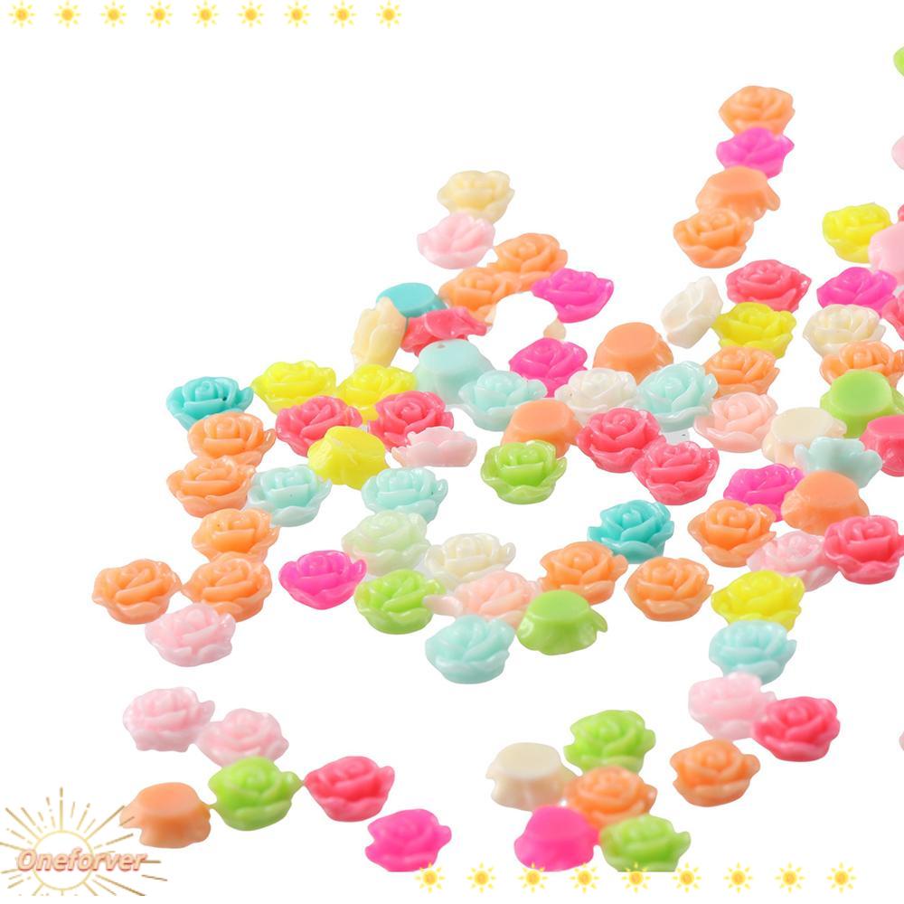 FOREVER Mặt Dây Chuyền Hình Hoa Bằng Nhựa resin DIY charms