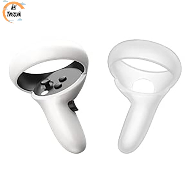 Set 4 Vỏ Bọc Tay Cầm Điều Khiển Kính Thực Tế Ảo Oculus Quest 2 Vr