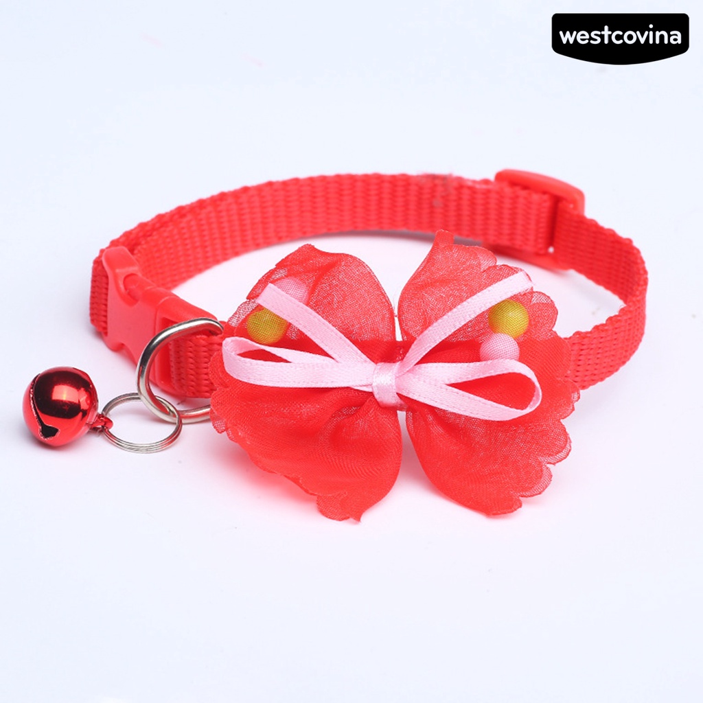 [COD]♞Vòng Cổ Gắn Chuông Màu Trơn Dễ Thương Dành Cho Thú Cưng