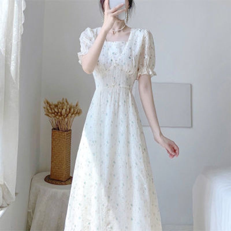 Đầm Hoa Dáng Chữ a Thời Trang Mùa Hè 2023 Plus Size Cho Nữ