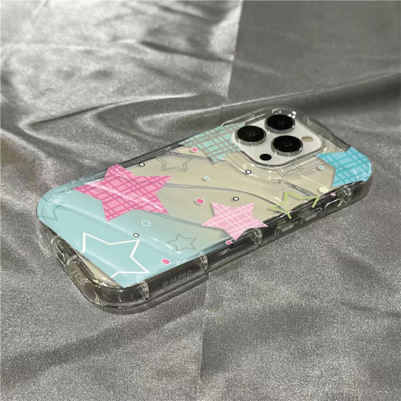 Ốp Điện Thoại Mềm Trong Suốt Họa Tiết Hoạt Hình Dễ Thương Cho iPhone14promax 1312 / 11 7 / 8plus xr / sins VCAW