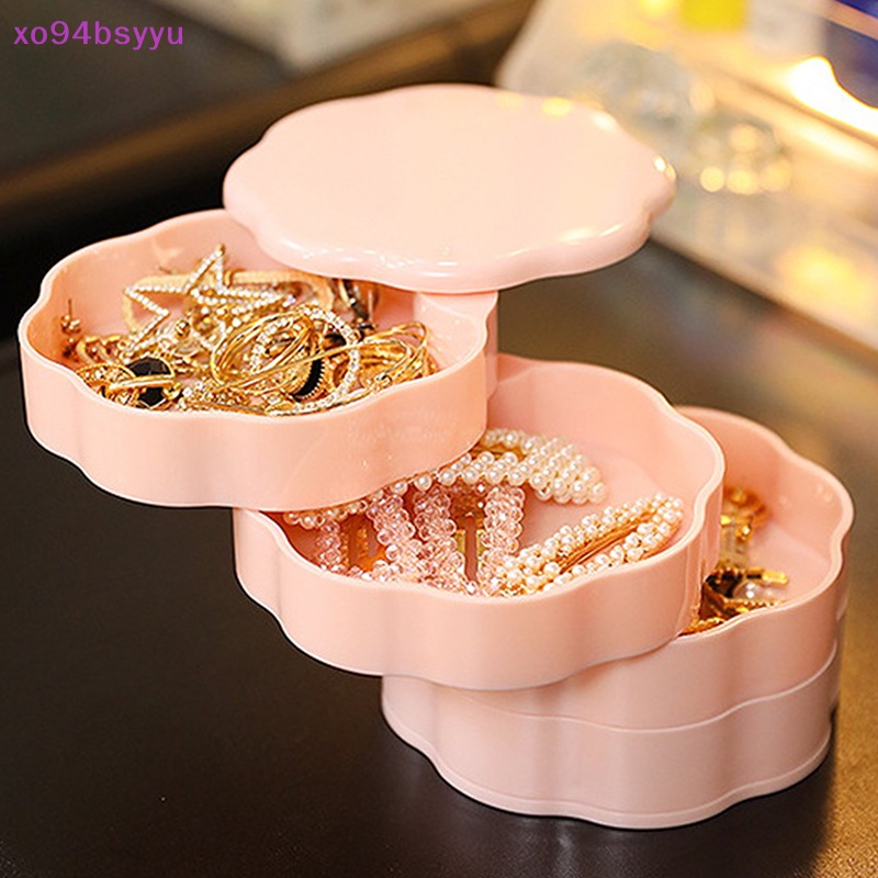 Hộp Đựng Trang Sức 4 Tầng Xo94Bsyu Xoay 360 Độ Tiện Dụng
