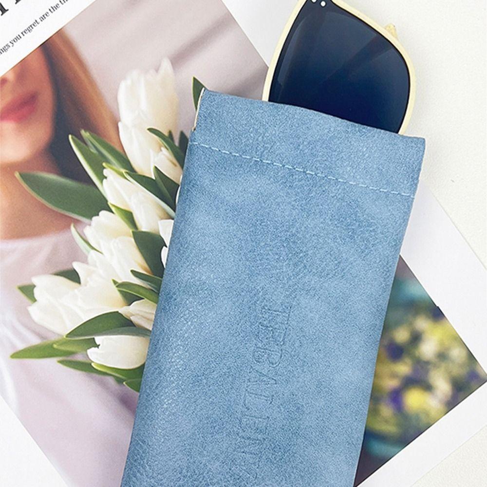 Lombard Ví Da PU Mini Đựng Tiền Xu Và Mắt Kính Tiện Dụng Cho Nữ