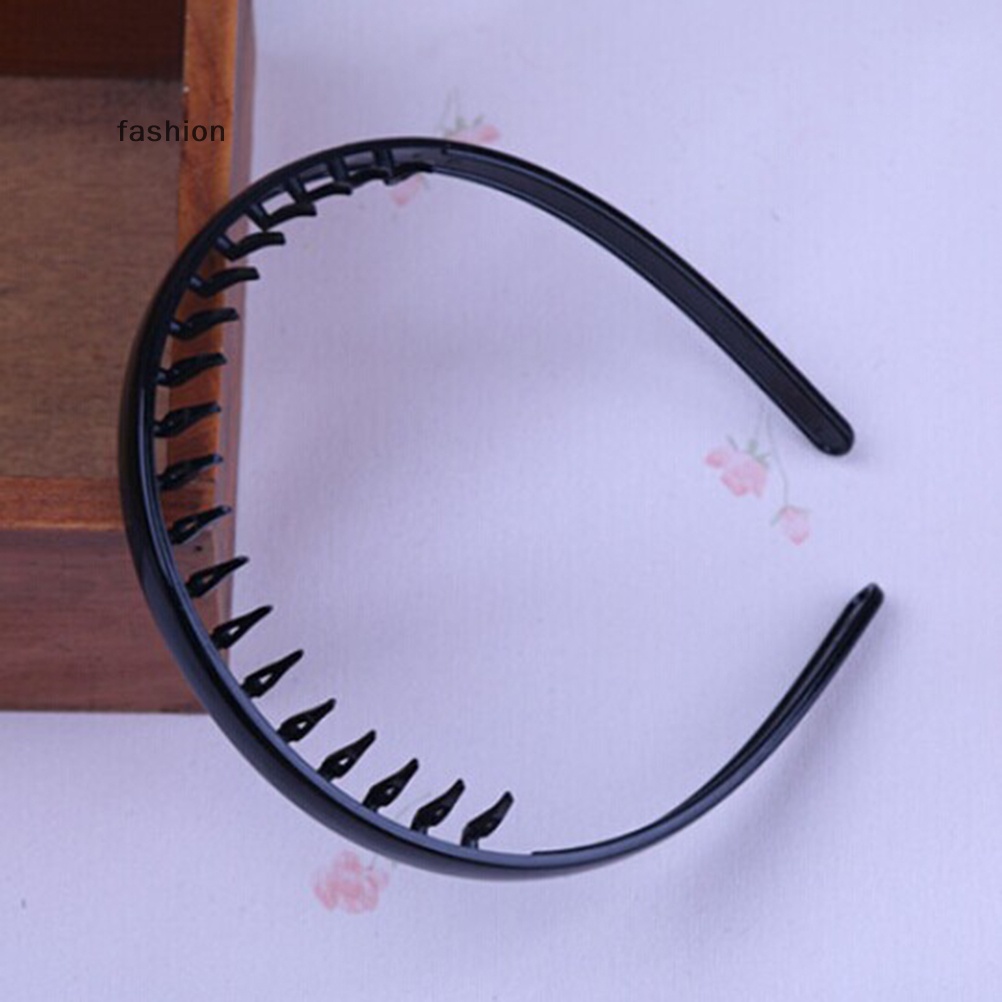 Mens răng thể thao bóng đá bóng đá Headband tóc ban nhạc màu đen xách tay Quà Tặng VN